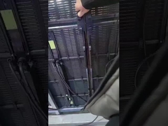 レンタル カートンファイバー 500x1000mm 透明性 LED ディスプレイ スクリーン 屋外