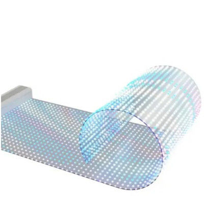 全彩透明LEDディスプレイ 透明ガラスLEDスクリーン壁を通して見る