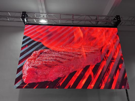 柔軟なLEDロールアップディスプレイP156会議室 会議室